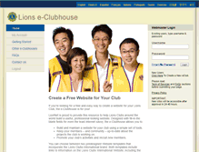 Tablet Screenshot of e-clubhouse.org